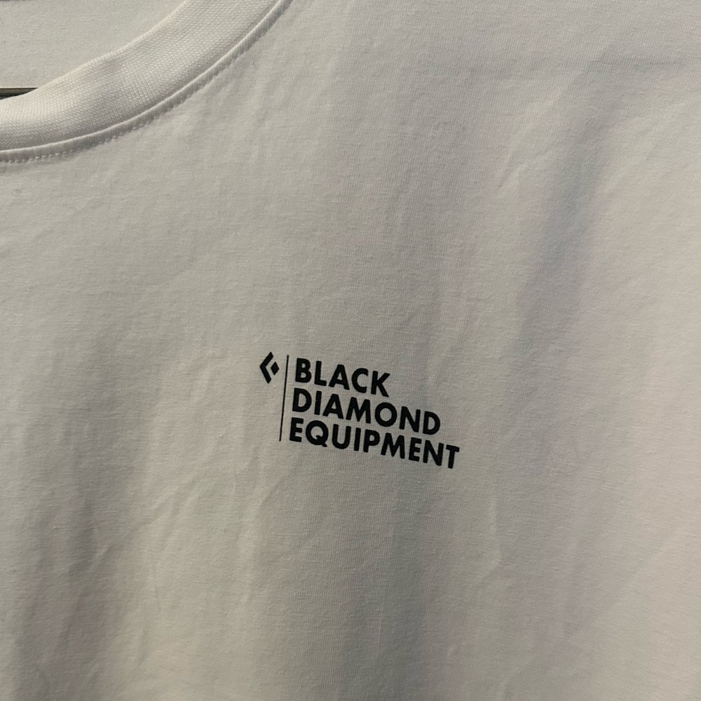 Black Diamond Equipment 100% Cotton MEN'S EQUIPMENT FOR ALPINIST T-SHIRT